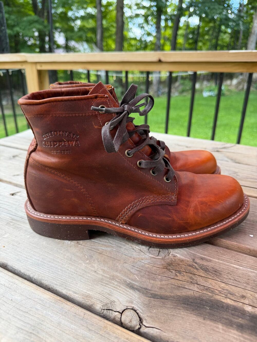 Chippewa men’s size 7.5 Aldrich Service Boot